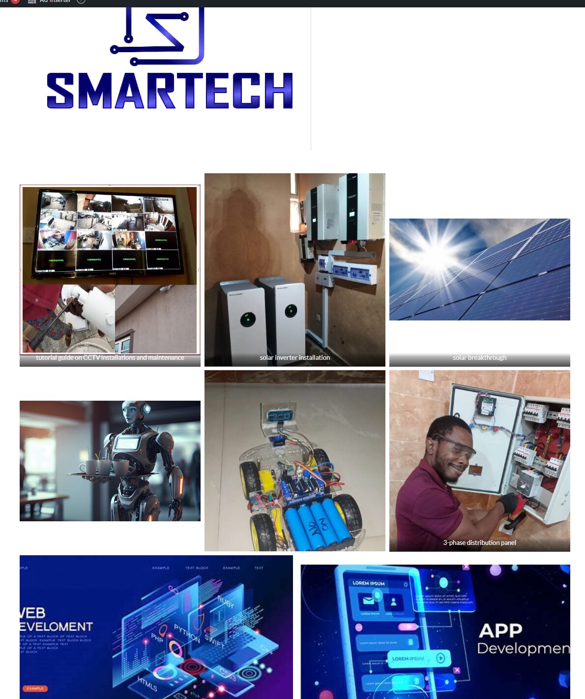 smartech homepage