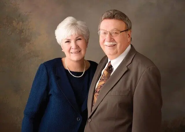 Gail Miller with her husband