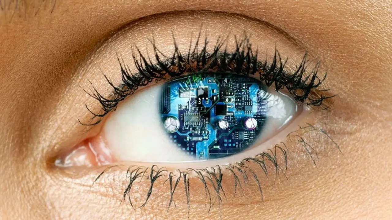 A bionic eye implant