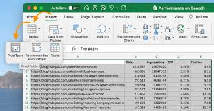 Pivot Table