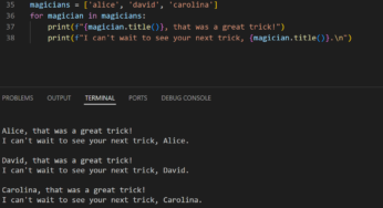 Working With Lists In Python