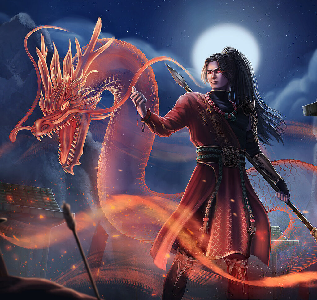 The Dragon Prince Illustration