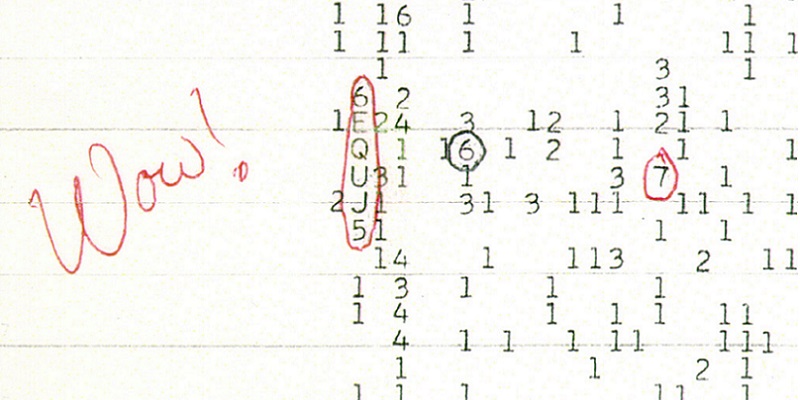 Unexplained Mysteries: The Wow! Signal