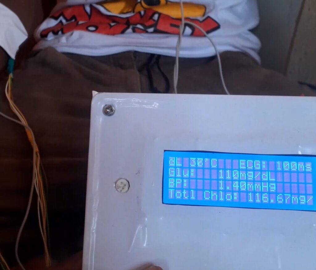 Blood pressure and Cholesterol level monitoring