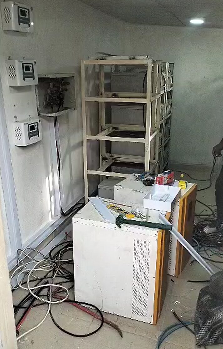 Connecting the inverter system