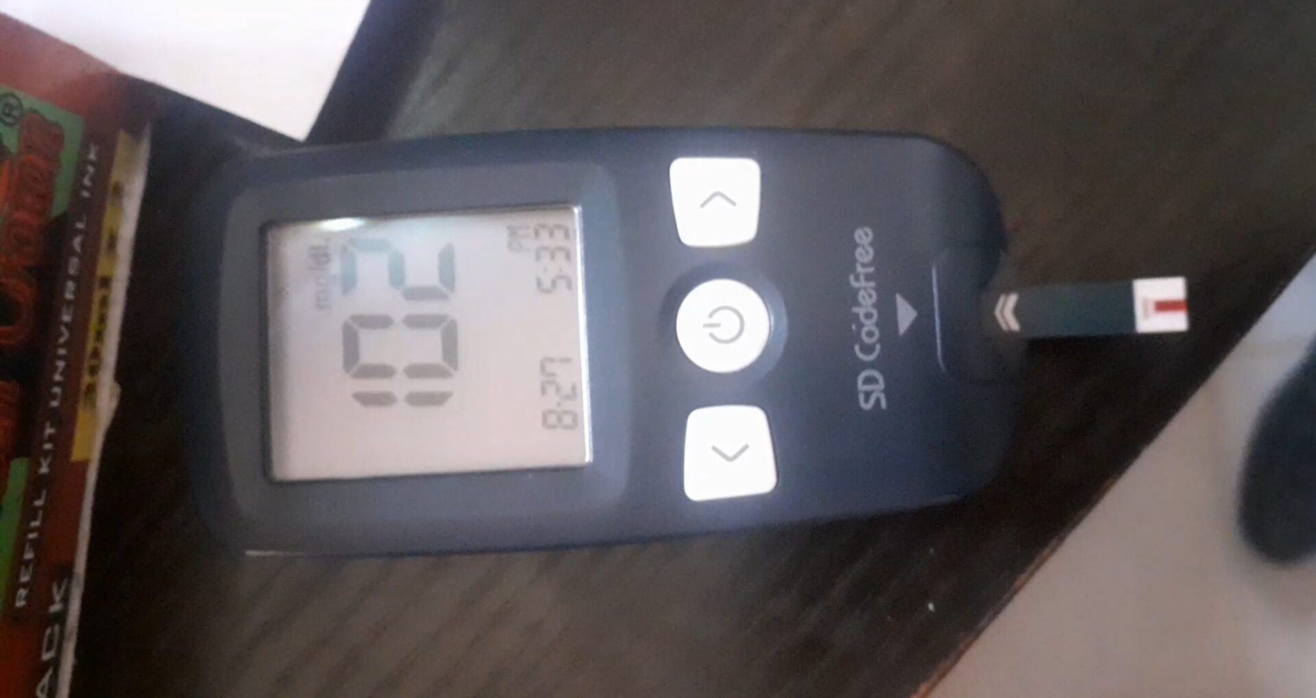 Traditional glucose measurement