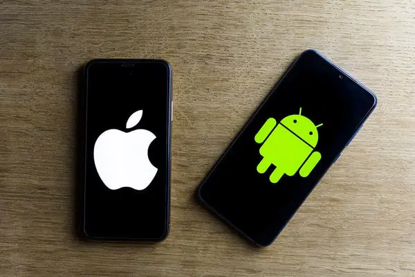 iPhone and Android