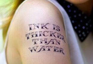 Ink Is Thicker Than Water