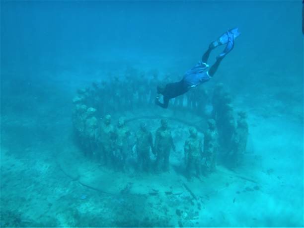 The Underwater Sculpture Park, Grenada, so unique 