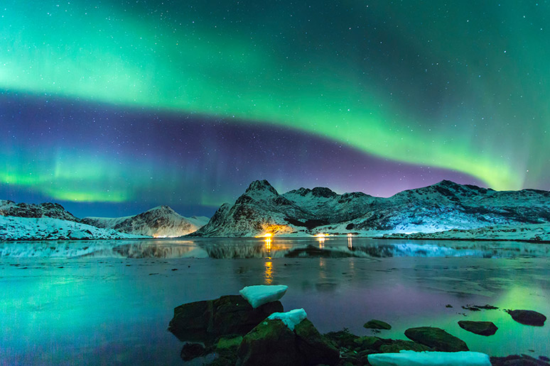 The Mystical Northern Lights of Iceland, so unique 