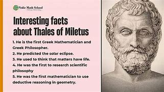 Thales of Miletus: The First Philosopher