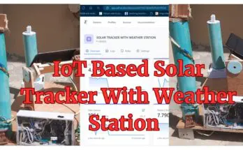 solar tracker with weather station design