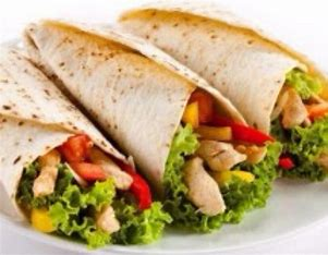 Grilled Chicken and Vegetable Wrap