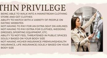 The Thin Privilege Debate: Does Society Really Favour Skinny People