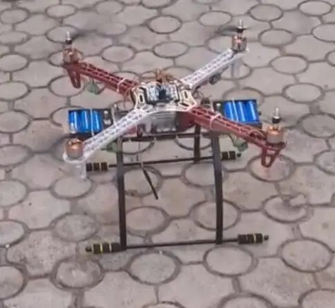 How to build a fire fighting quadcopter drone