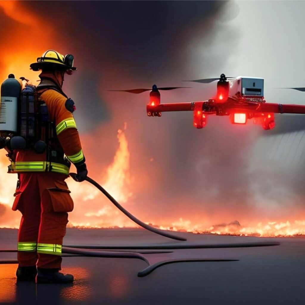 How to build a fire fighting quadcopter drone