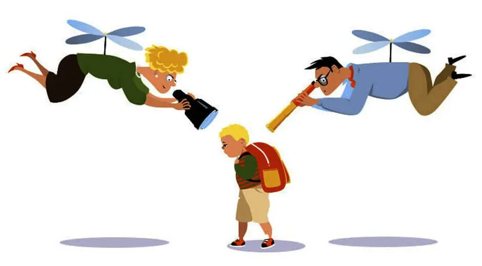 Helicopter parenting is part of the things that went wrong with today's youth