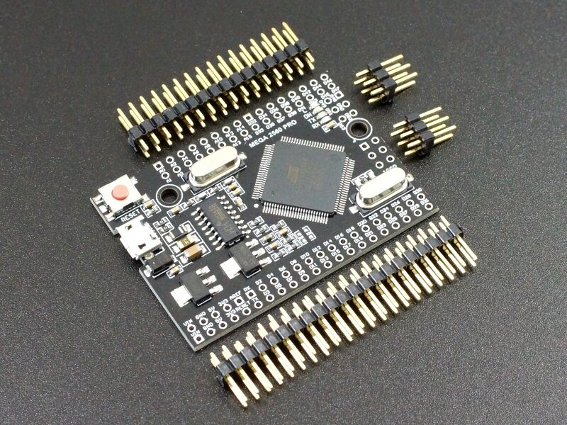 components used for the Arduino IoT Smart Streetlight project: Arduino 2560 Pro board