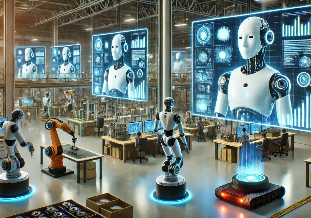AI-Powered Robotics in Collaborative Workspaces