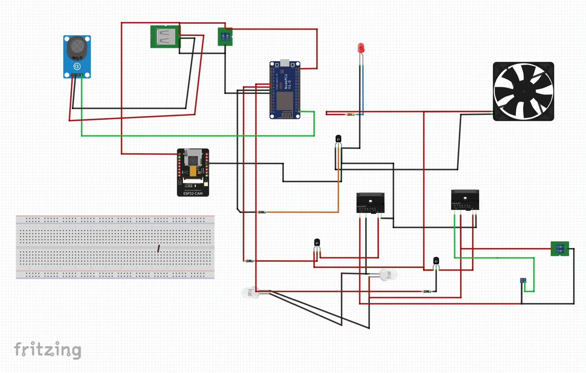 The pictorial form of the schematic diagram