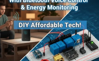 IoT Home Automation with Voice Control and Energy Monitoring Using ESp32 and Thingspeak