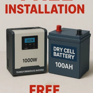 10000w Inverter and 100Ah Package