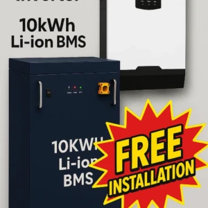 10KVA Inverter with 10KWH Li-Ion BMS
