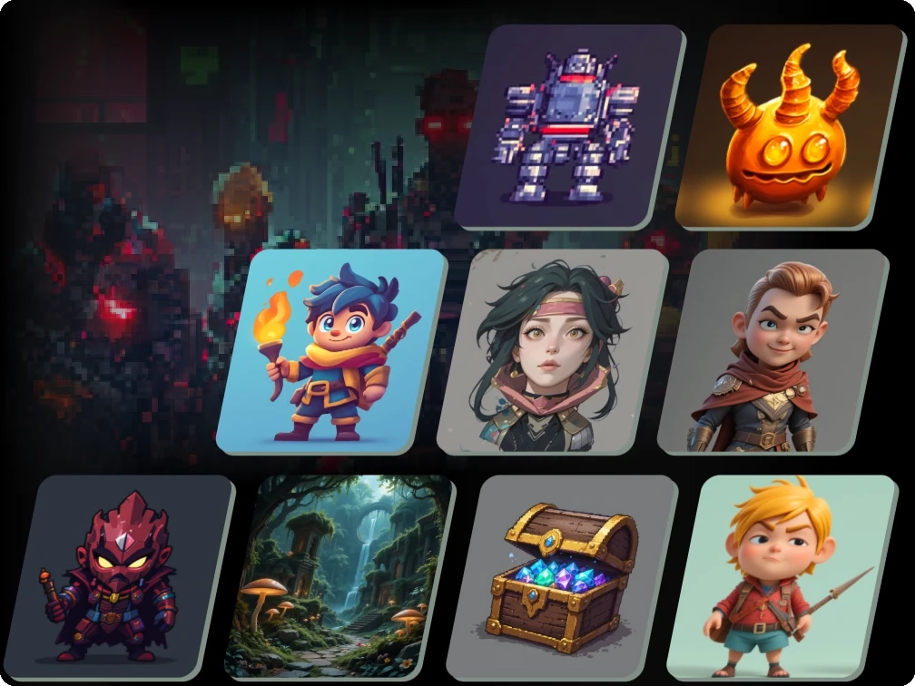 AI-generated game assets