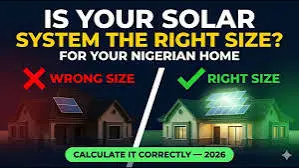 How to Size a Solar System for Your Home in Nigeria
